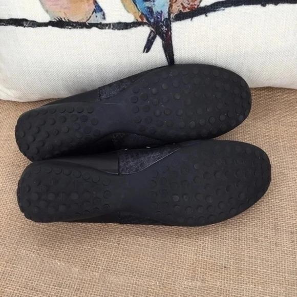 Vaneli Womens Leather Driving Loafers Moccasin Shoes Black Size 8.5N - Picture 7 of 8